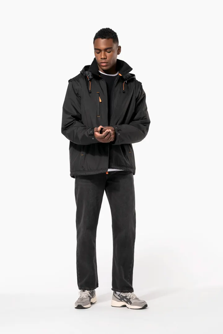 Jacke mit abnehmbaren Ärmeln Mann 3