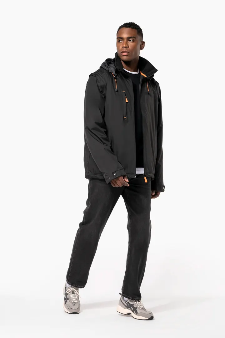 Jacke mit abnehmbaren Ärmeln Mann 1