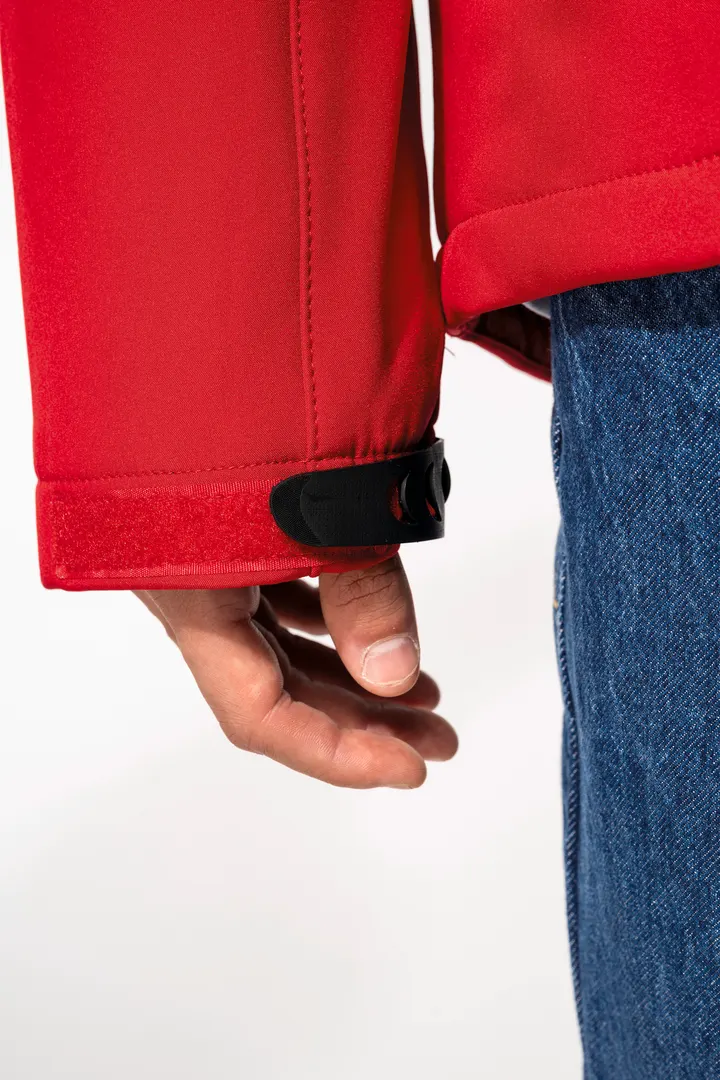Herrenparka Softshell wattiert mit Kapuze 16