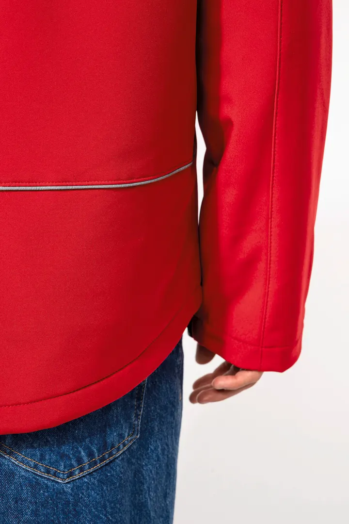 Herrenparka Softshell wattiert mit Kapuze 4