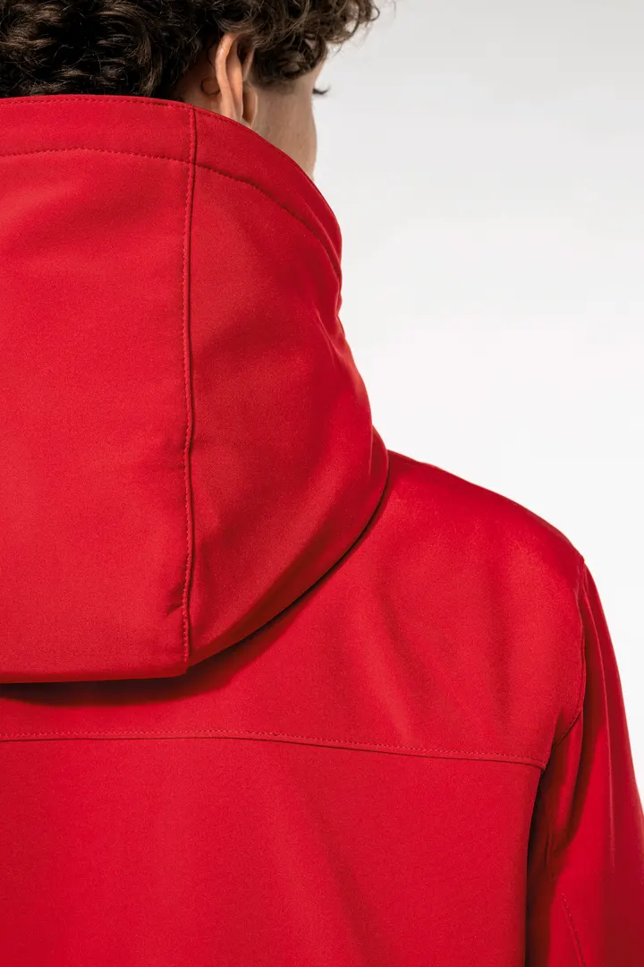 Herrenparka Softshell wattiert mit Kapuze 7
