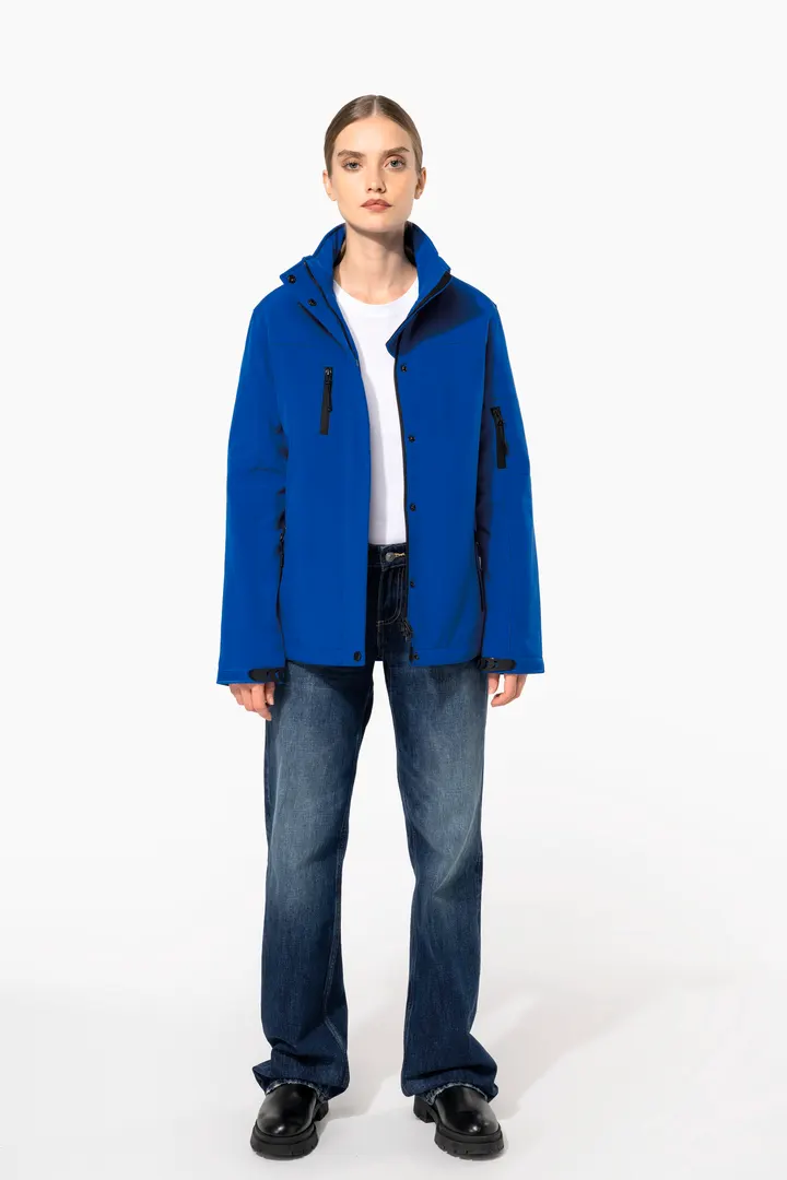 Damenparka Softshell wattiert mit Kapuze 19