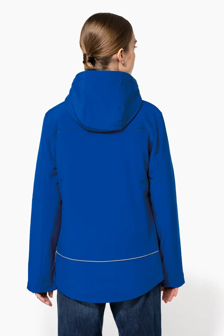 Damenparka Softshell wattiert mit Kapuze 6