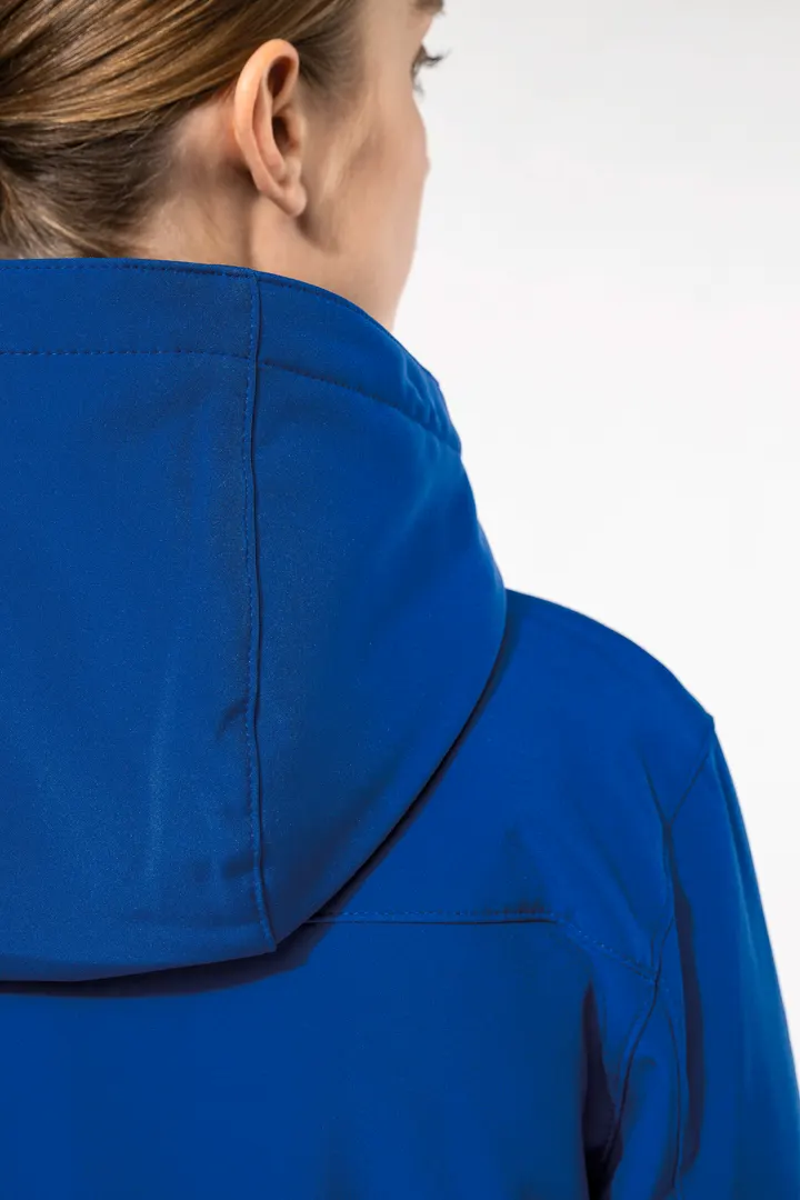 Damenparka Softshell wattiert mit Kapuze 7