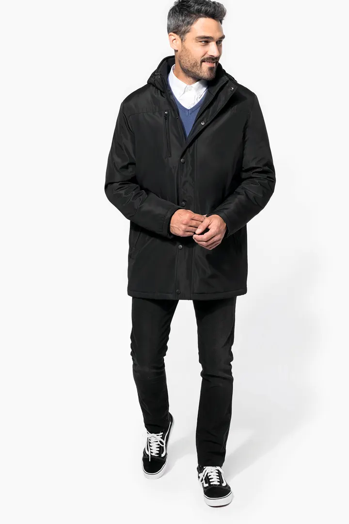 Parka avec capuche amovible homme 8