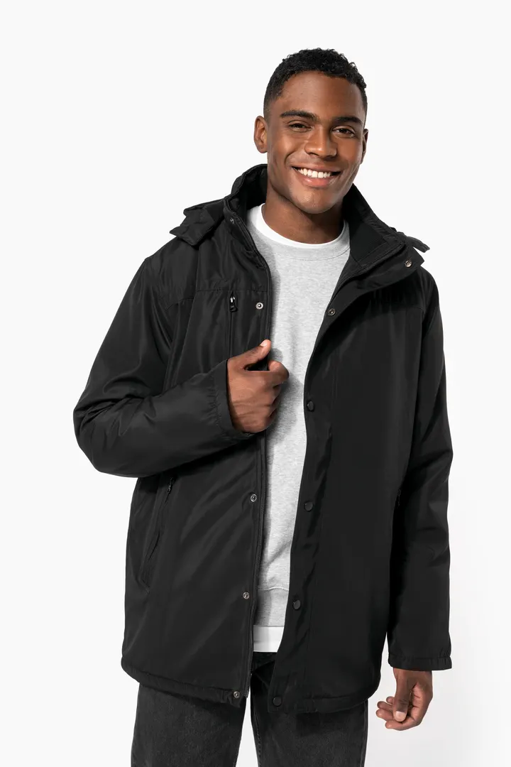 Parka avec capuche amovible homme 14