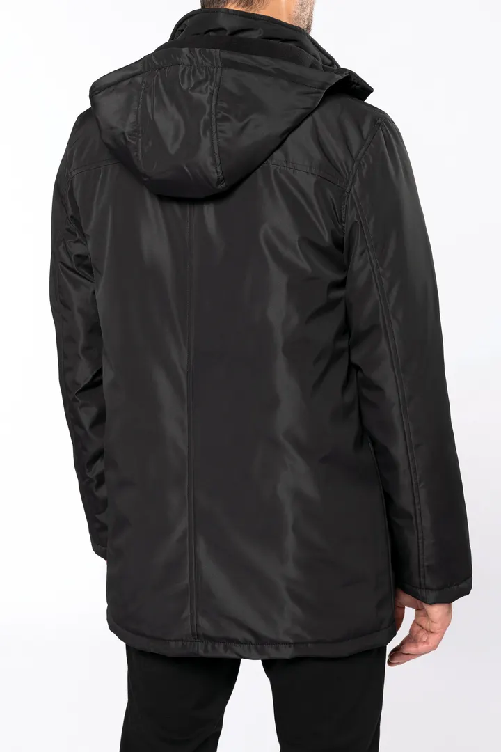 Parka avec capuche amovible homme 4