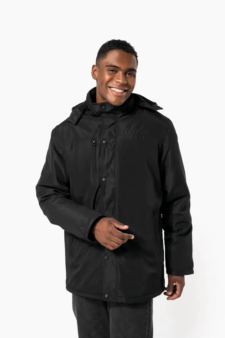 Parka avec capuche amovible homme 9