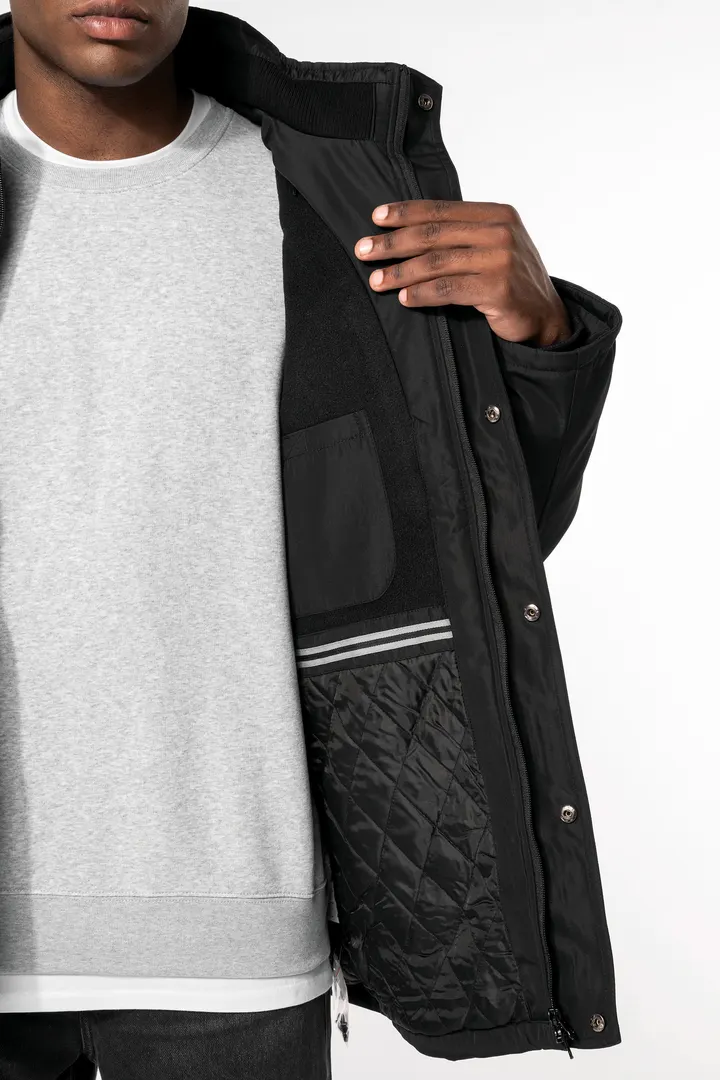 Parka avec capuche amovible homme 11