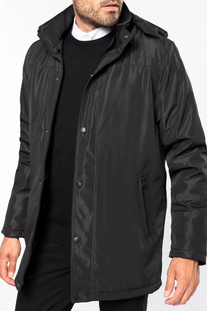 Parka avec capuche amovible homme 2