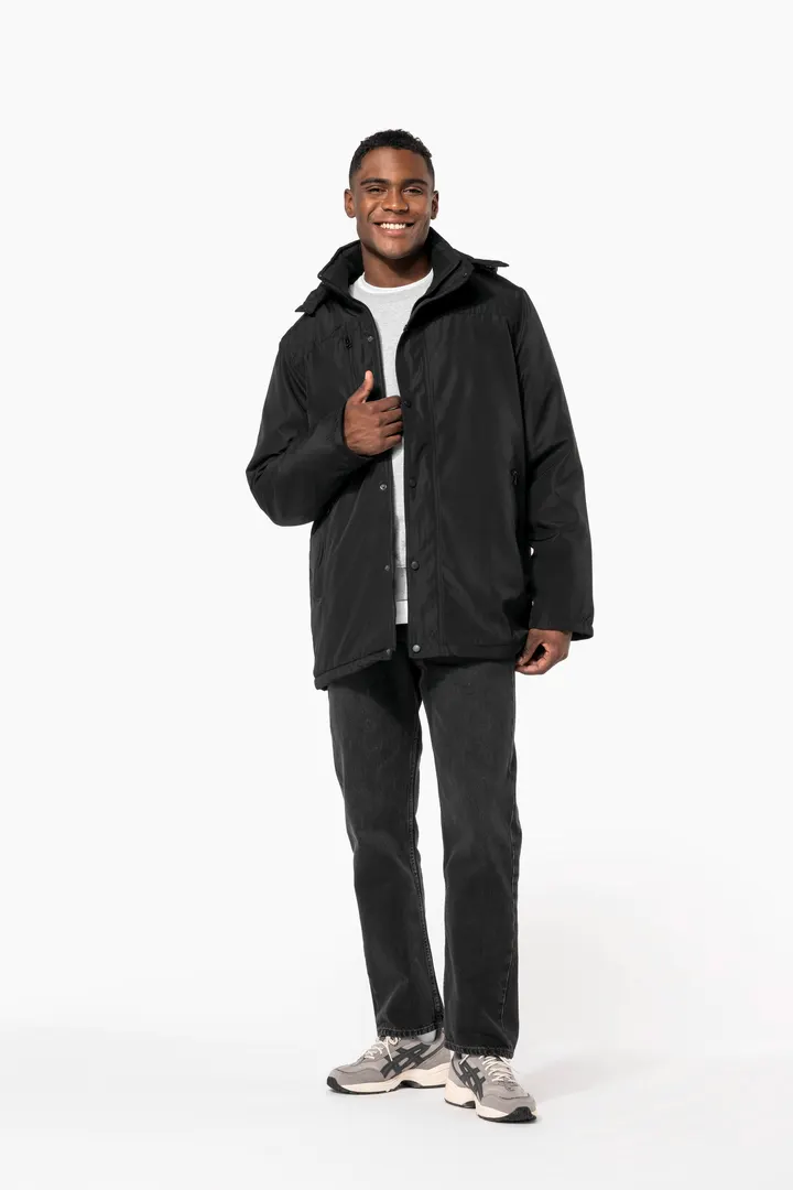 Parka avec capuche amovible homme 1