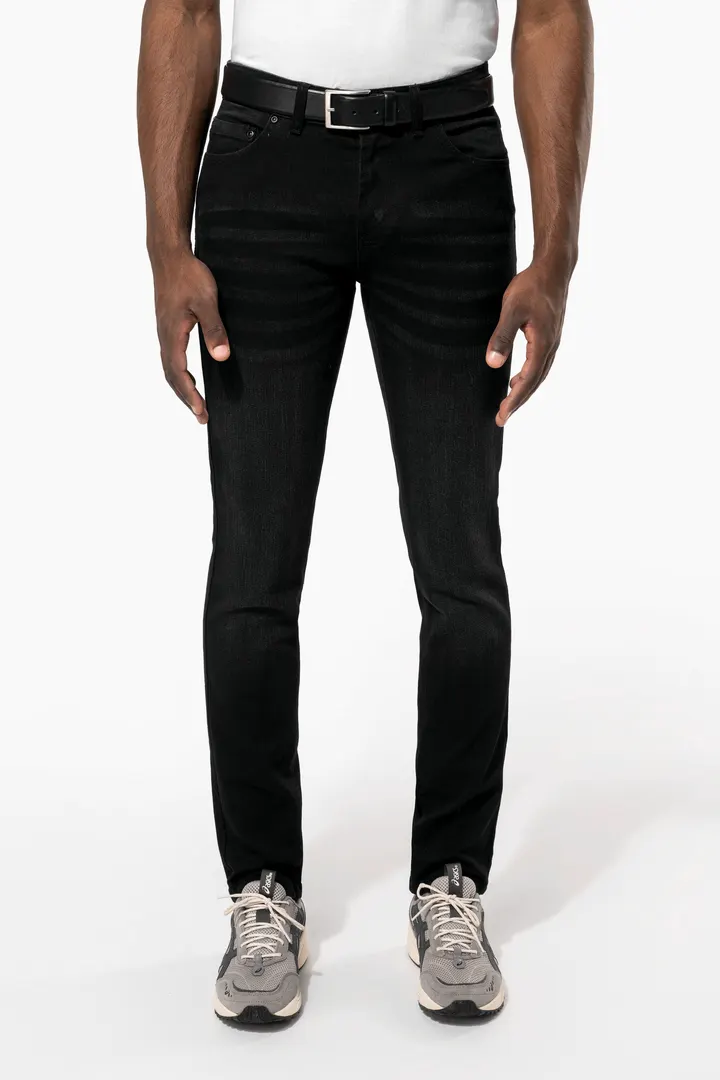 Basic Herren Jeanshose mit Polyester 4