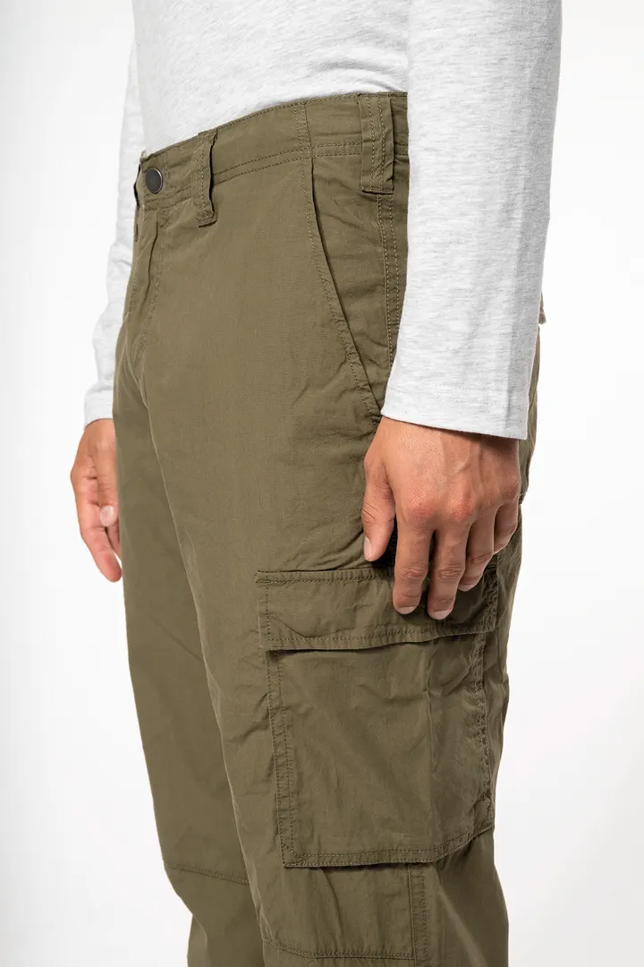 Leichte Herrenhose mit mehreren Taschen 5