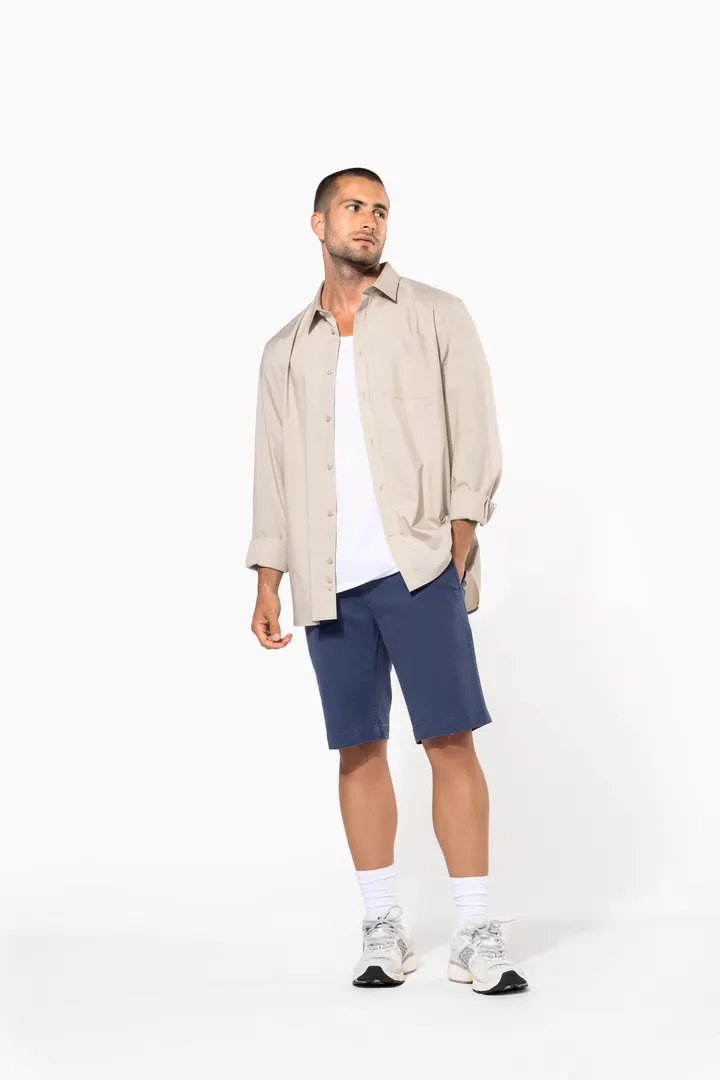 Bermuda aus Chino für Herren 10