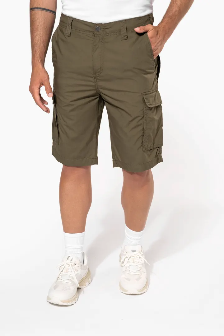 Bermuda léger multipoches homme 7