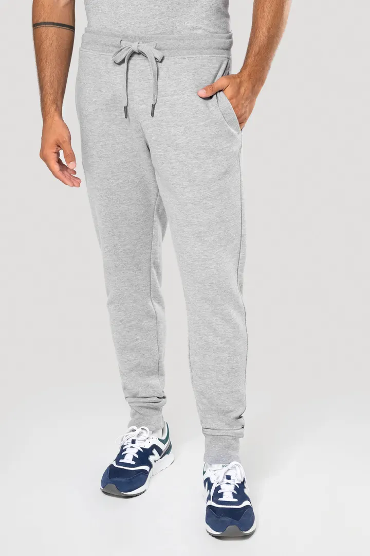 Umweltfreundliche Herrenhose aus ungebürstetem Molton