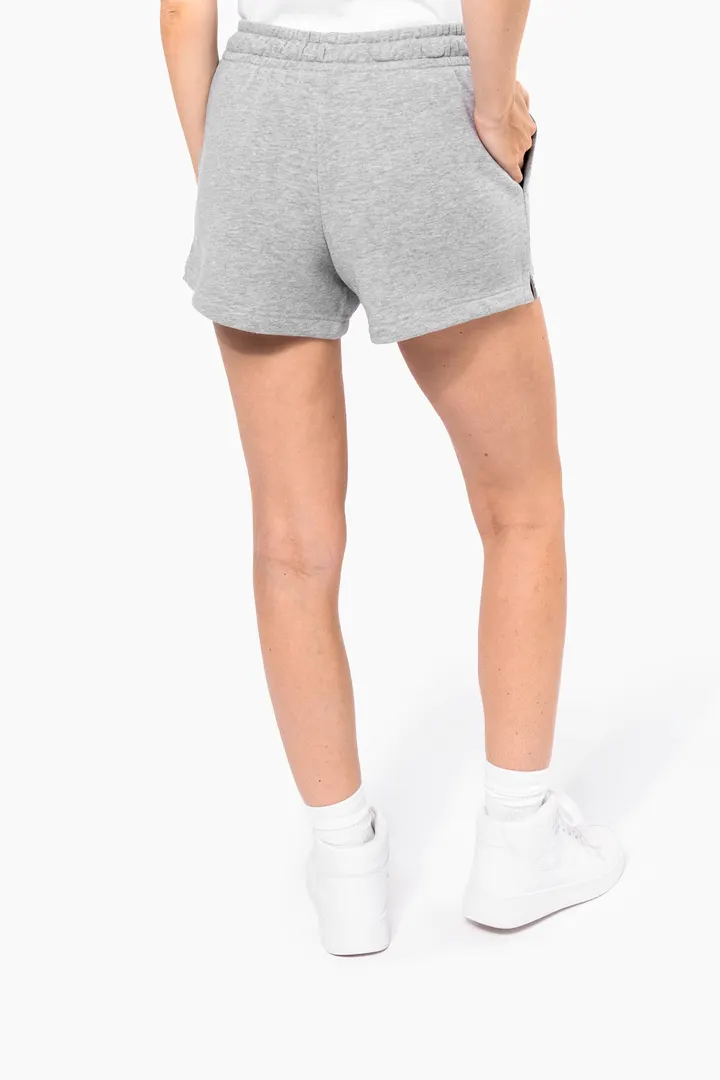 Umweltfreundliche Shorts aus gebürstetem Molton für Damen 2