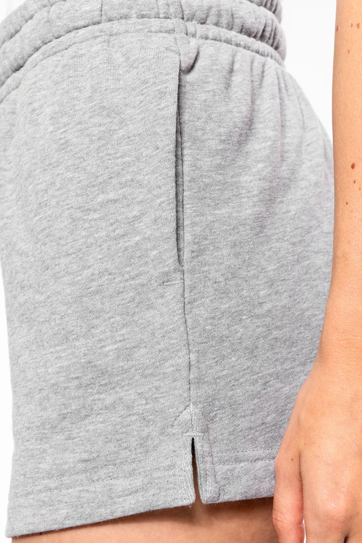 Umweltfreundliche Shorts aus gebürstetem Molton für Damen 9
