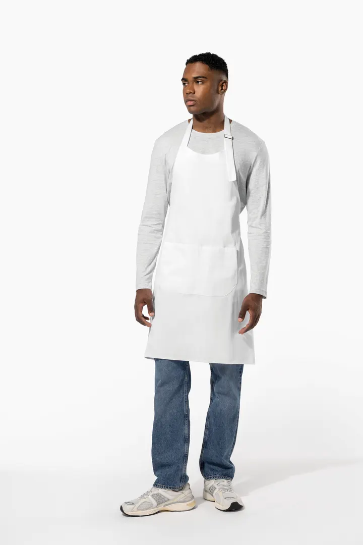 Bei hohen Temperaturen waschbare Schürze aus Baumwollpolyester 17
