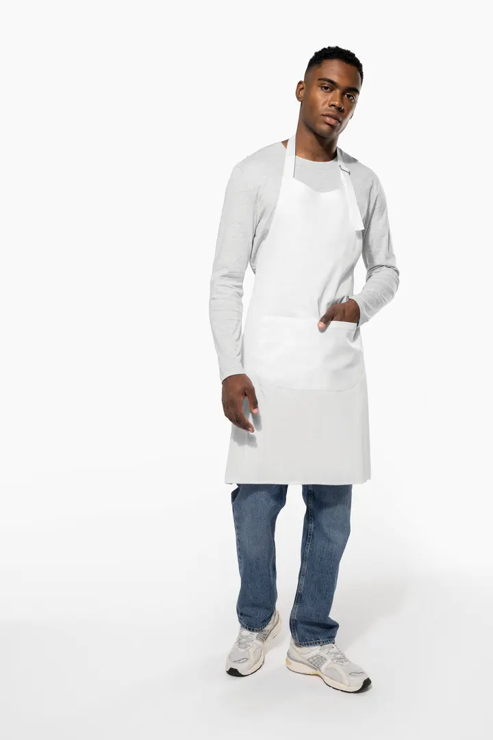 Bei hohen Temperaturen waschbare Schürze aus Baumwollpolyester 18