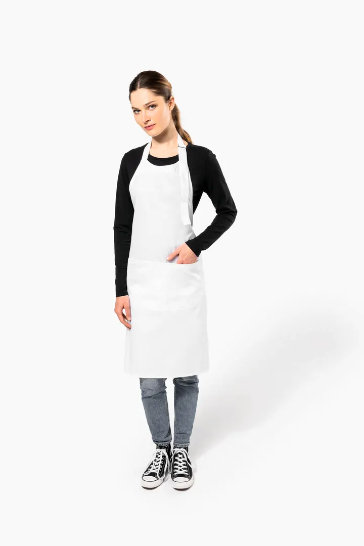 Bei hohen Temperaturen waschbare Schürze aus Baumwollpolyester 21