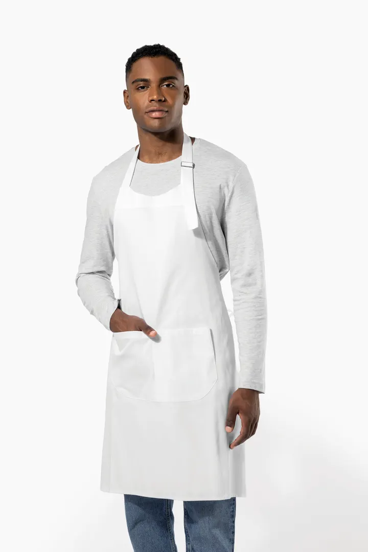 Bei hohen Temperaturen waschbare Schürze aus Baumwollpolyester 19