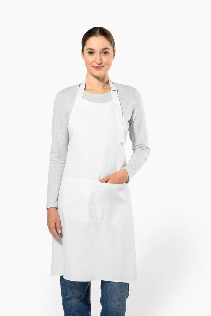 Bei hohen Temperaturen waschbare Schürze aus Baumwollpolyester 7