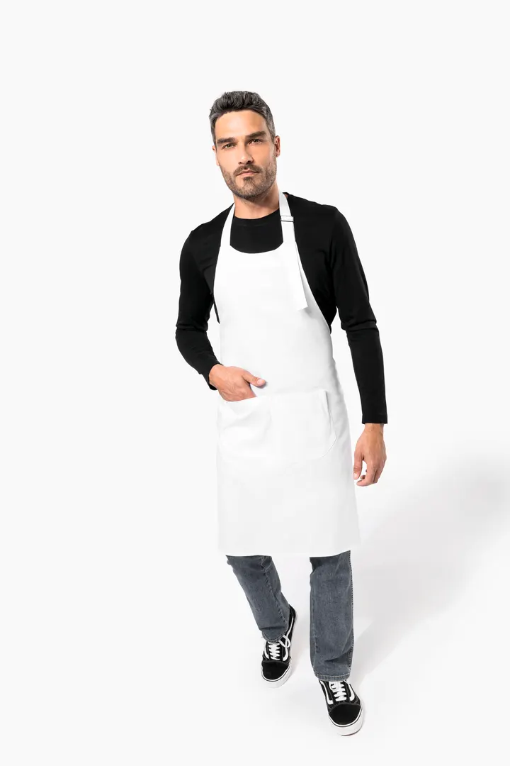 Bei hohen Temperaturen waschbare Schürze aus Baumwollpolyester 13