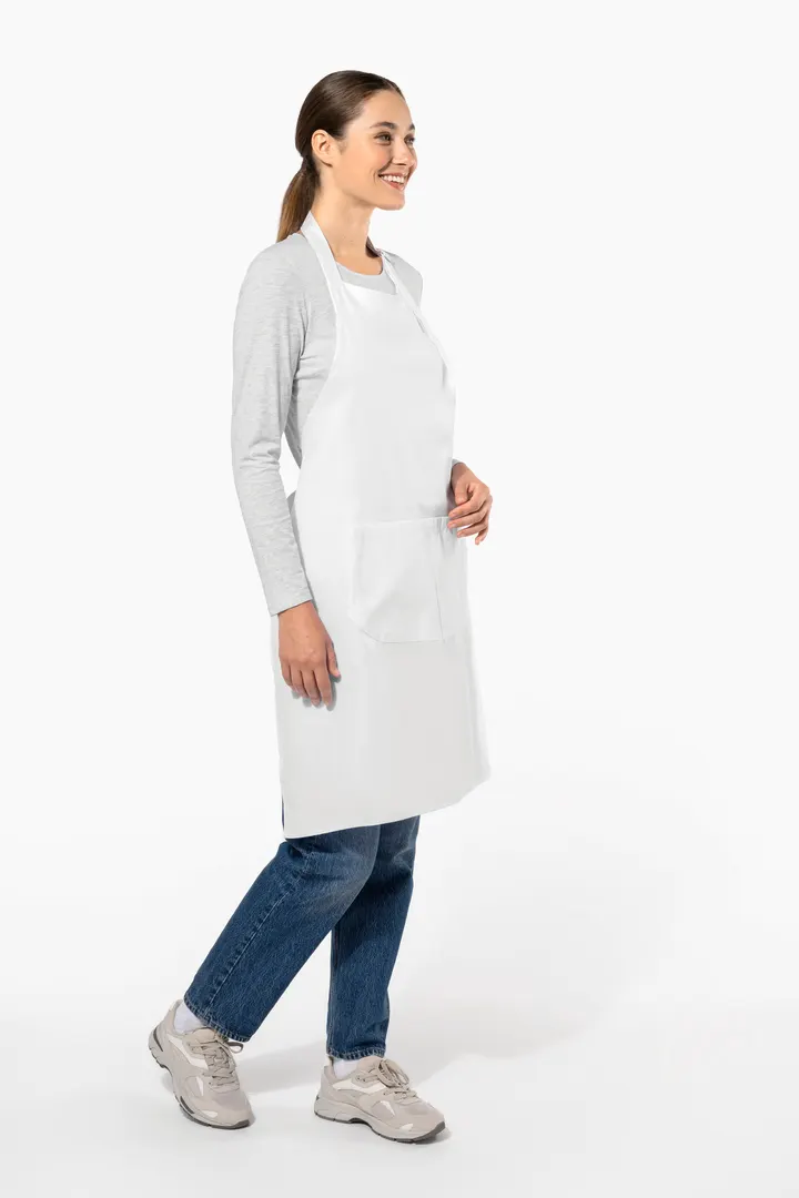 Bei hohen Temperaturen waschbare Schürze aus Baumwollpolyester 1