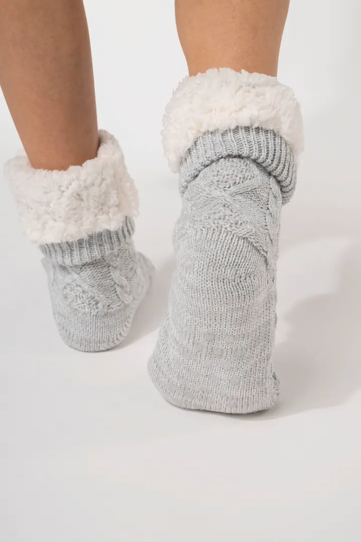 Lounge-Socke mit Sherpafutter 7