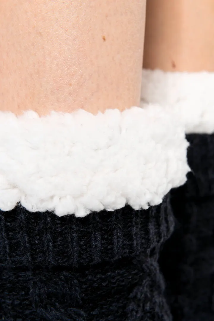 Lounge-Socke mit Sherpafutter 9