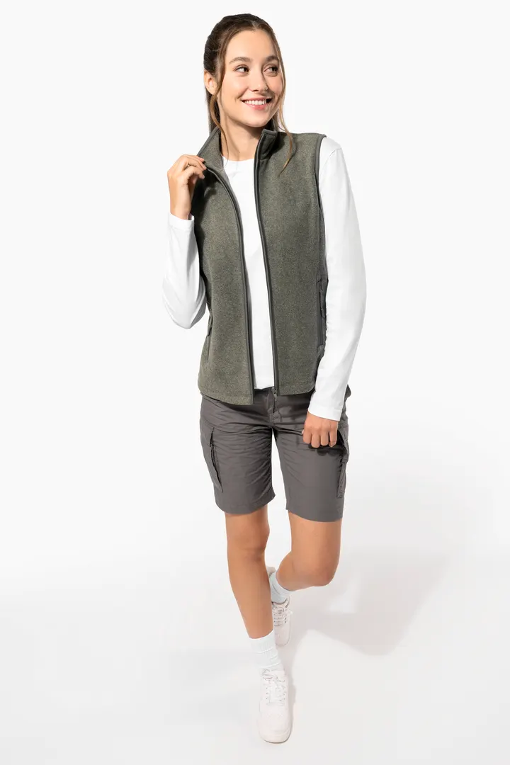 Bodywarmer micropolaire femme