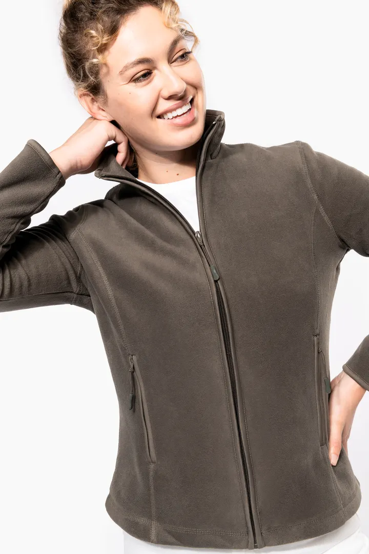 Veste micropolaire zippée femme 6