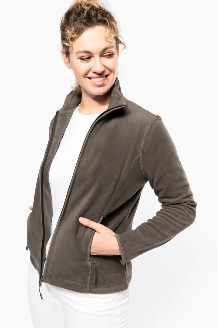 Veste micropolaire zippée femme 12