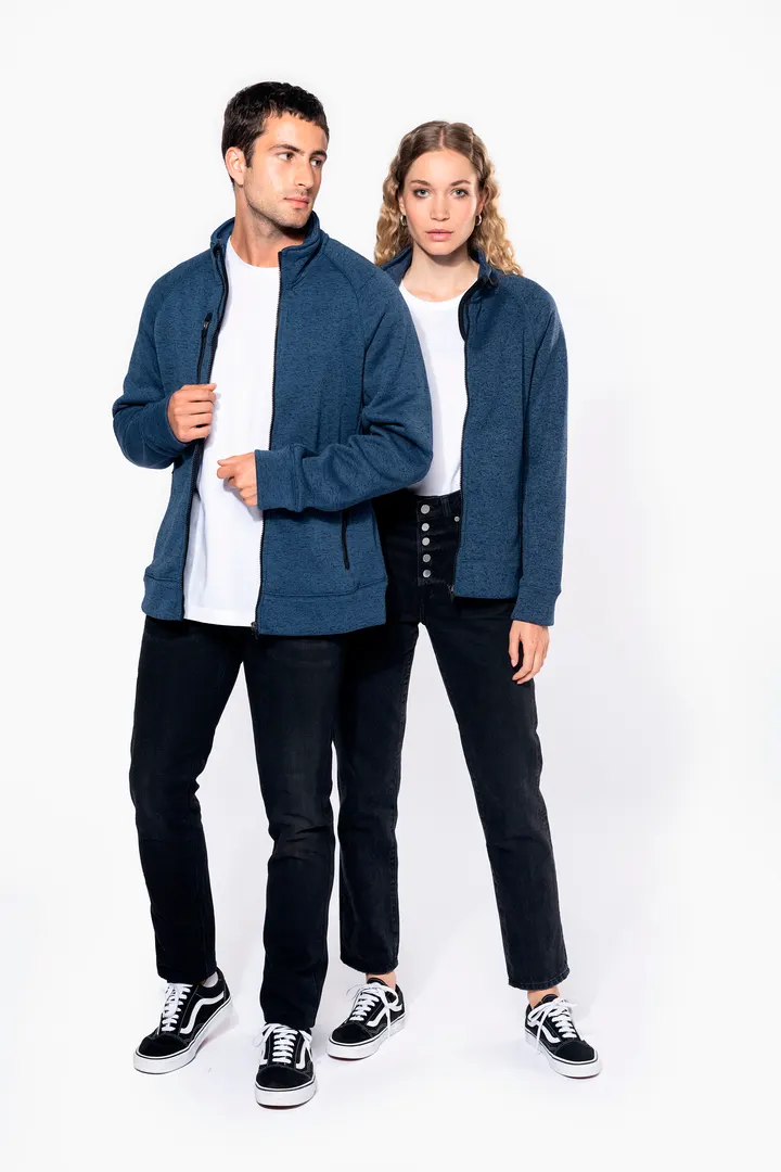 Veste zippée chinée femme 18