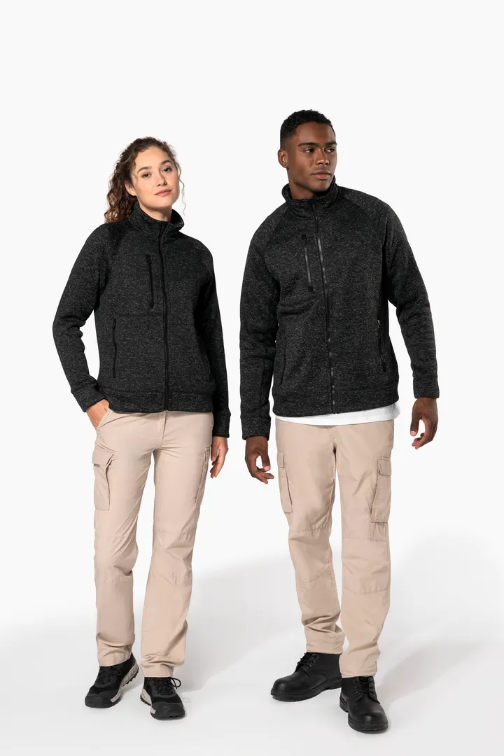 Veste zippée chinée femme 15
