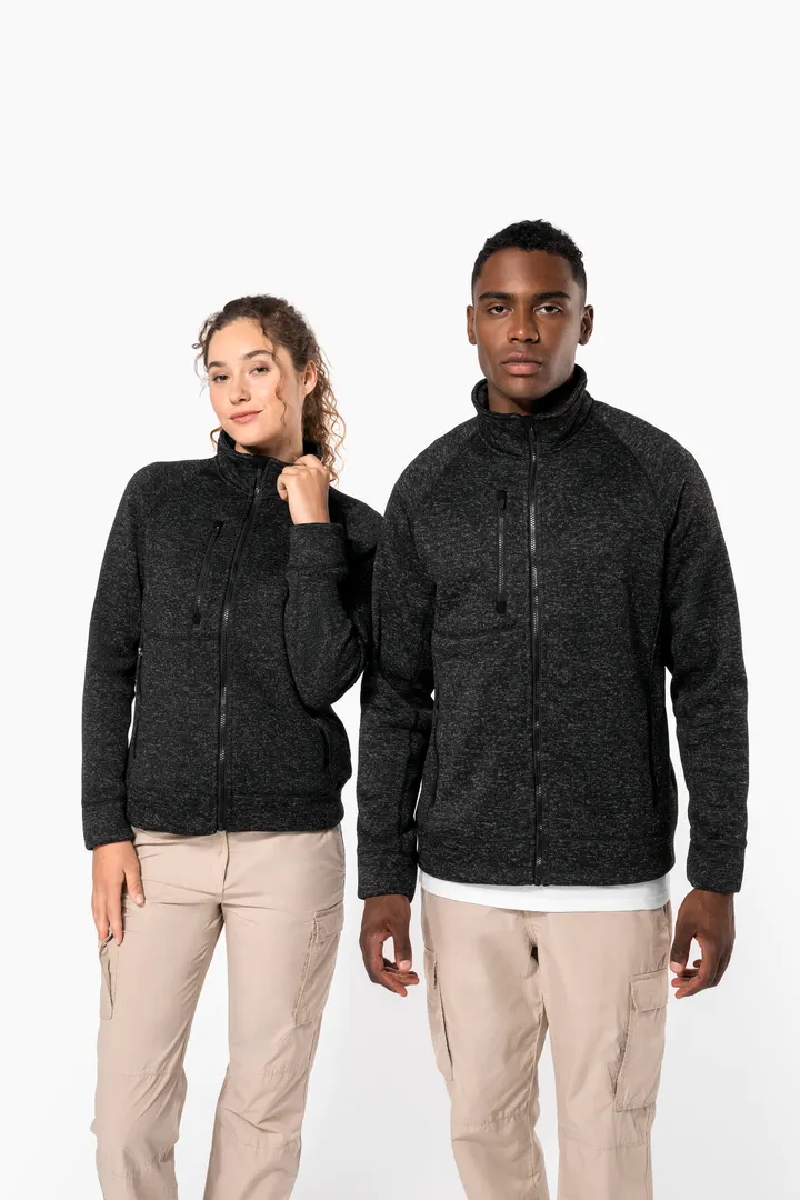 Veste zippée chinée femme 13