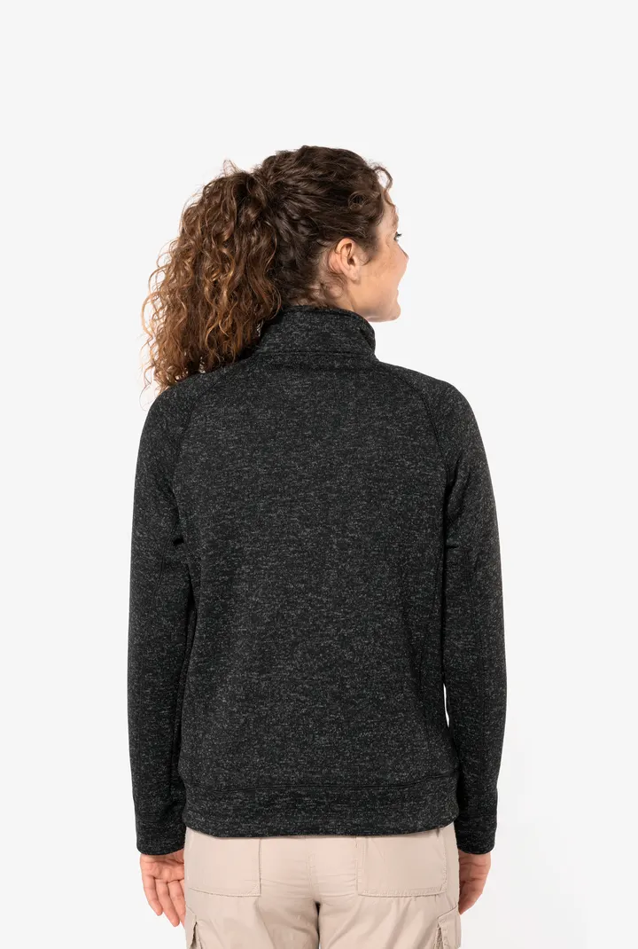 Veste zippée chinée femme 9