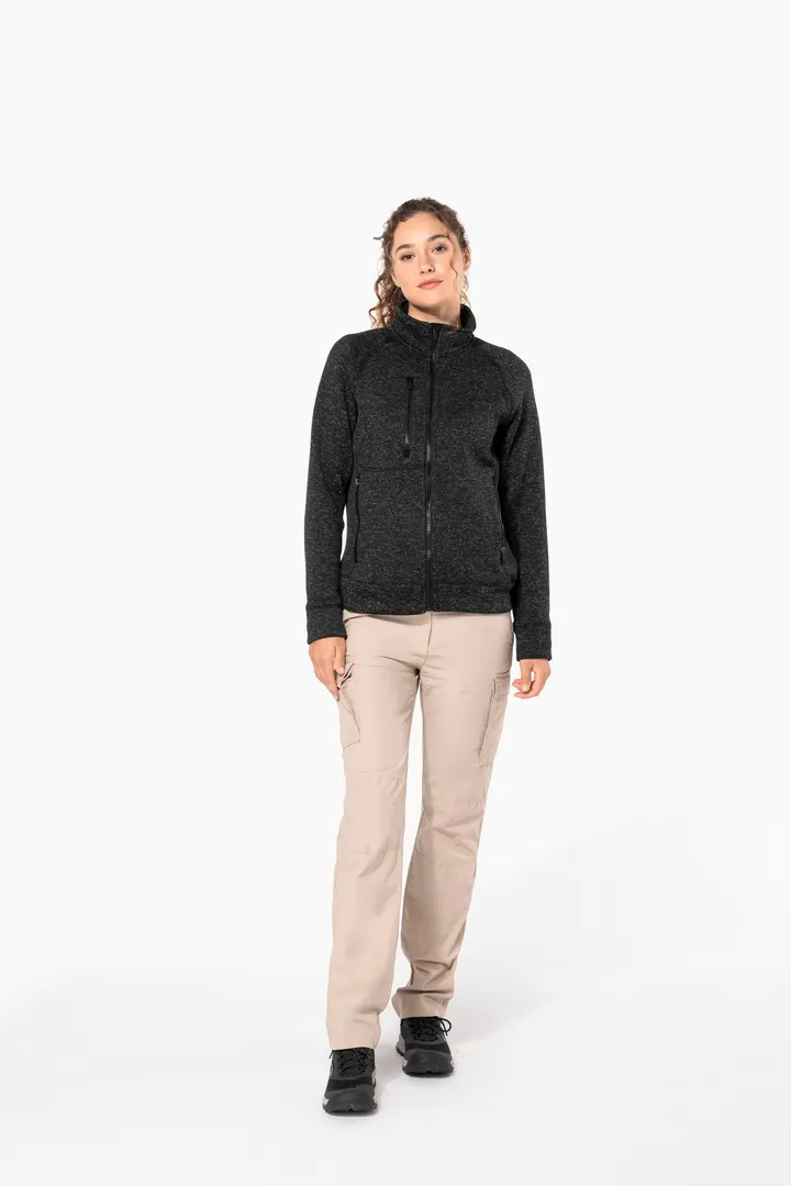 Veste zippée chinée femme 11