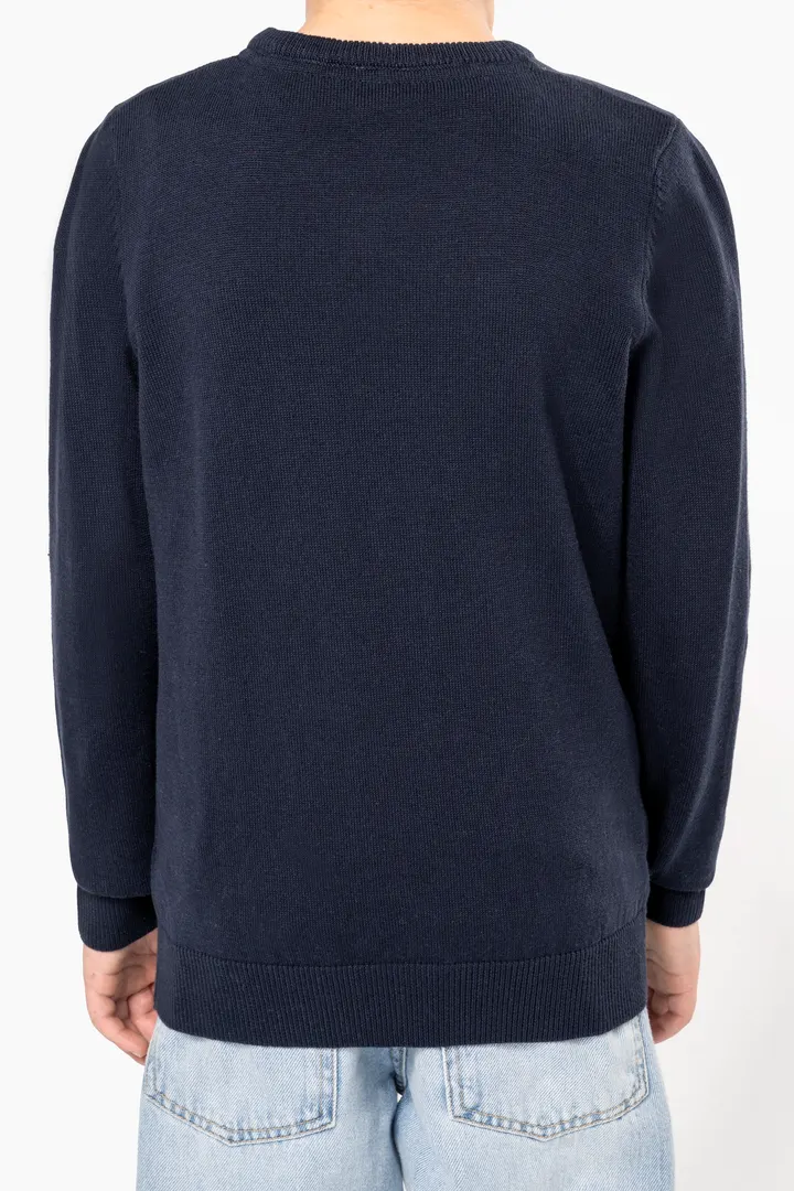 Pull col V enfant 4
