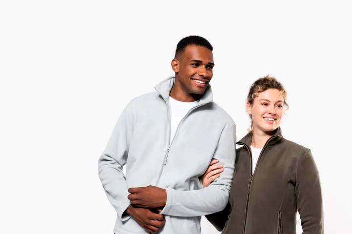 Veste micropolaire zippée femme 36