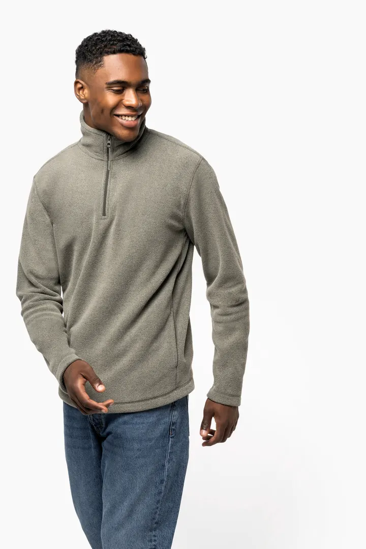 Enzo > Micropolaire col zippé homme 6