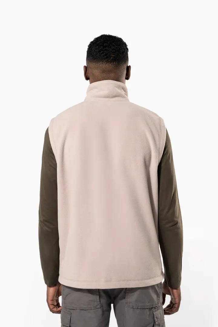 Bodywarmer micropolaire homme