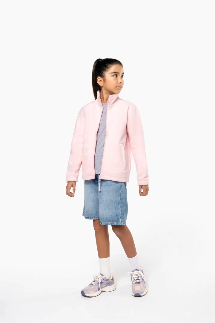 Mikrofleece-Jacke mit Reißverschluss für Kinder 3