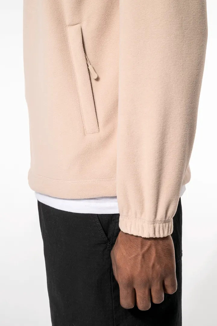 Verstellbare Fleecejacke mit elastischen Ärmelbündchen 10
