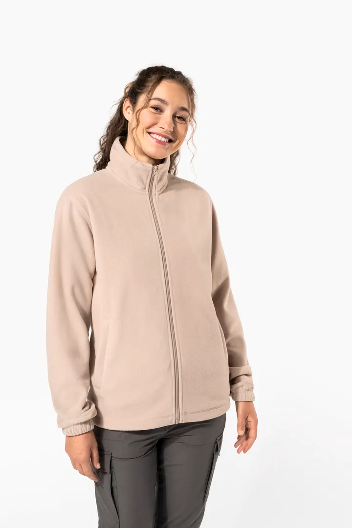 Verstellbare Fleecejacke mit elastischen Ärmelbündchen 11