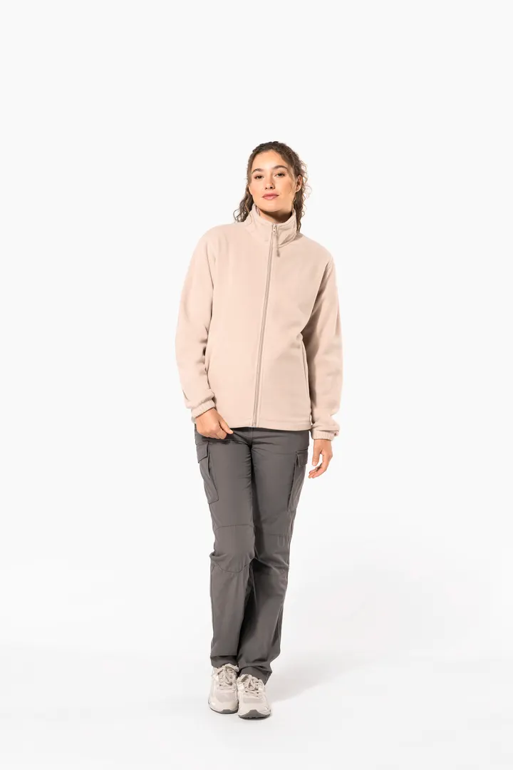 Verstellbare Fleecejacke mit elastischen Ärmelbündchen 13