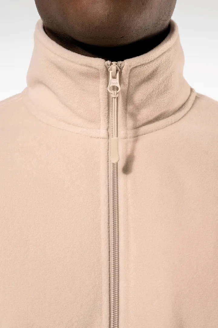 Verstellbare Fleecejacke mit elastischen Ärmelbündchen 14