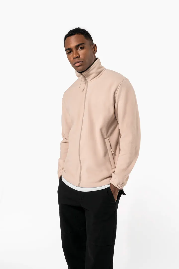 Verstellbare Fleecejacke mit elastischen Ärmelbündchen 16