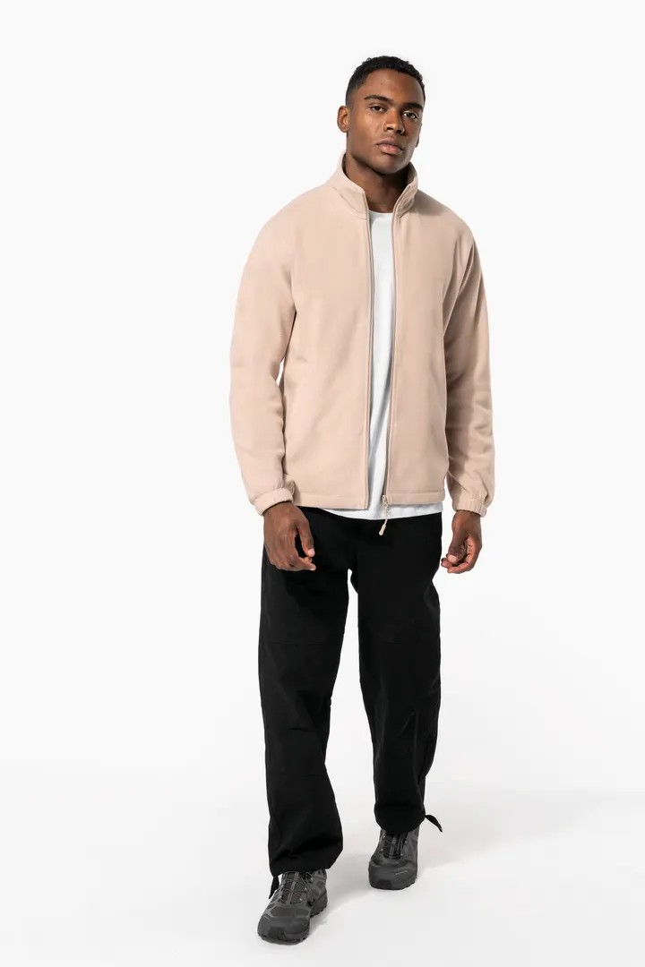 Verstellbare Fleecejacke mit elastischen Ärmelbündchen 17